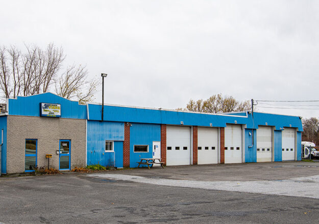 Le centre d'entretien du Groupe Léo Viens