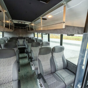 Intérieur du minibus de luxe